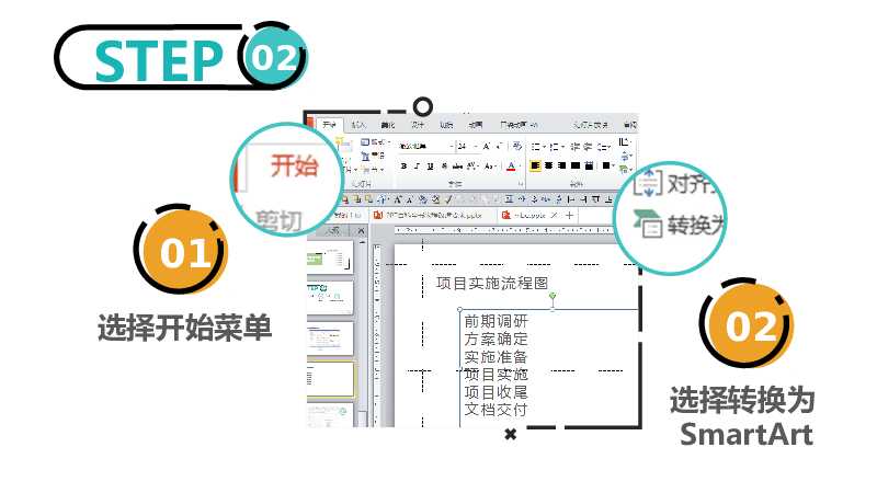 绘制PPT流程图技巧教程