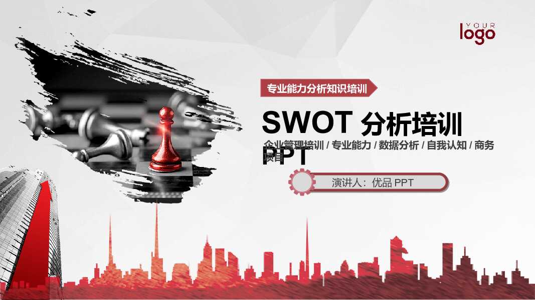 SWOT分析培训PPT课件模板