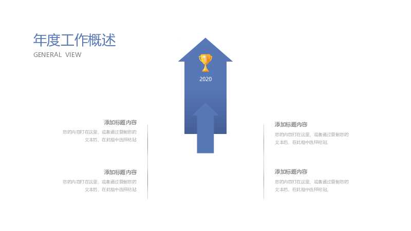 矢量扁平化工作汇报总结PPT模板